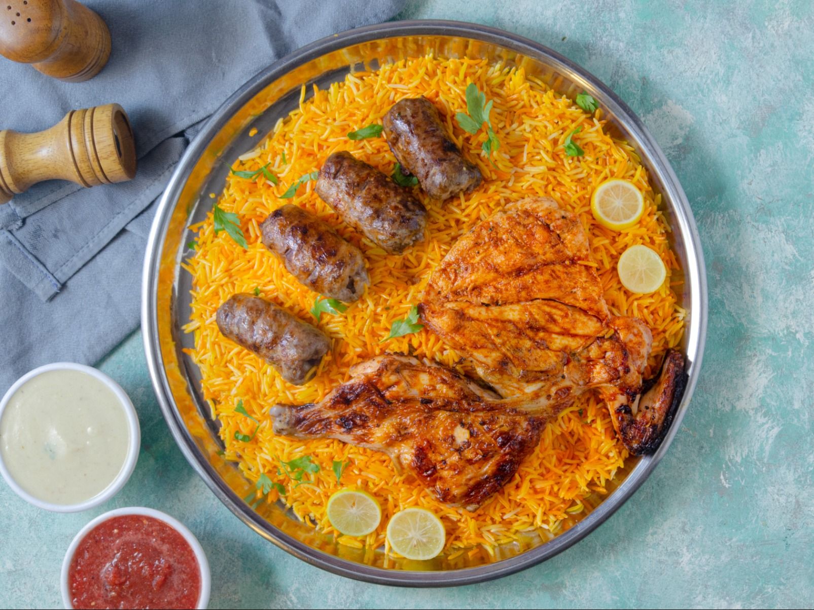 Afandina Tray For 2 Persons