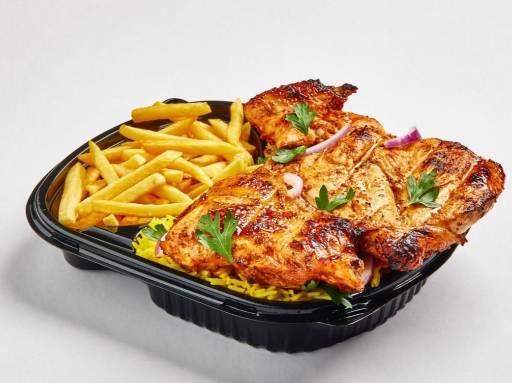Charcoal grilled Half chicken