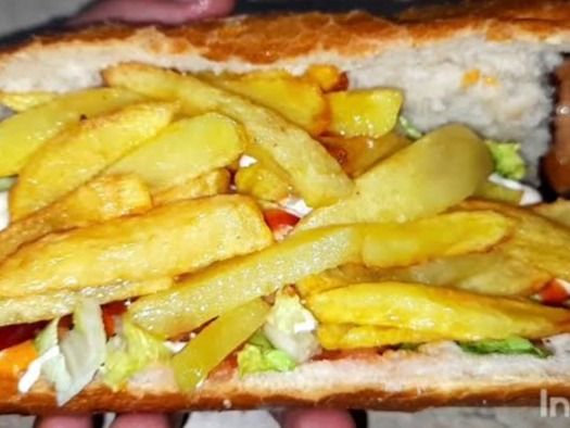 Potatoes sandwich