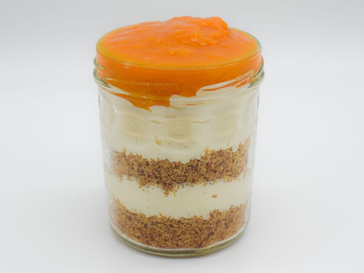 Caramel Cheesecake Jar