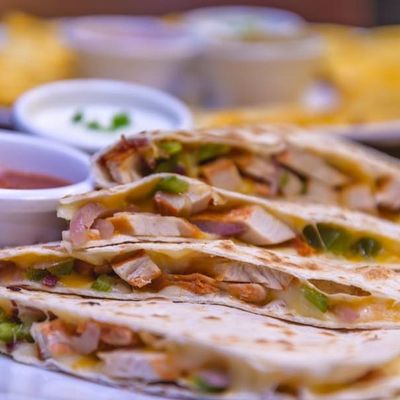 Chicken quesadillas