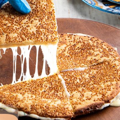 Lebanese cake with cheese and vegetables