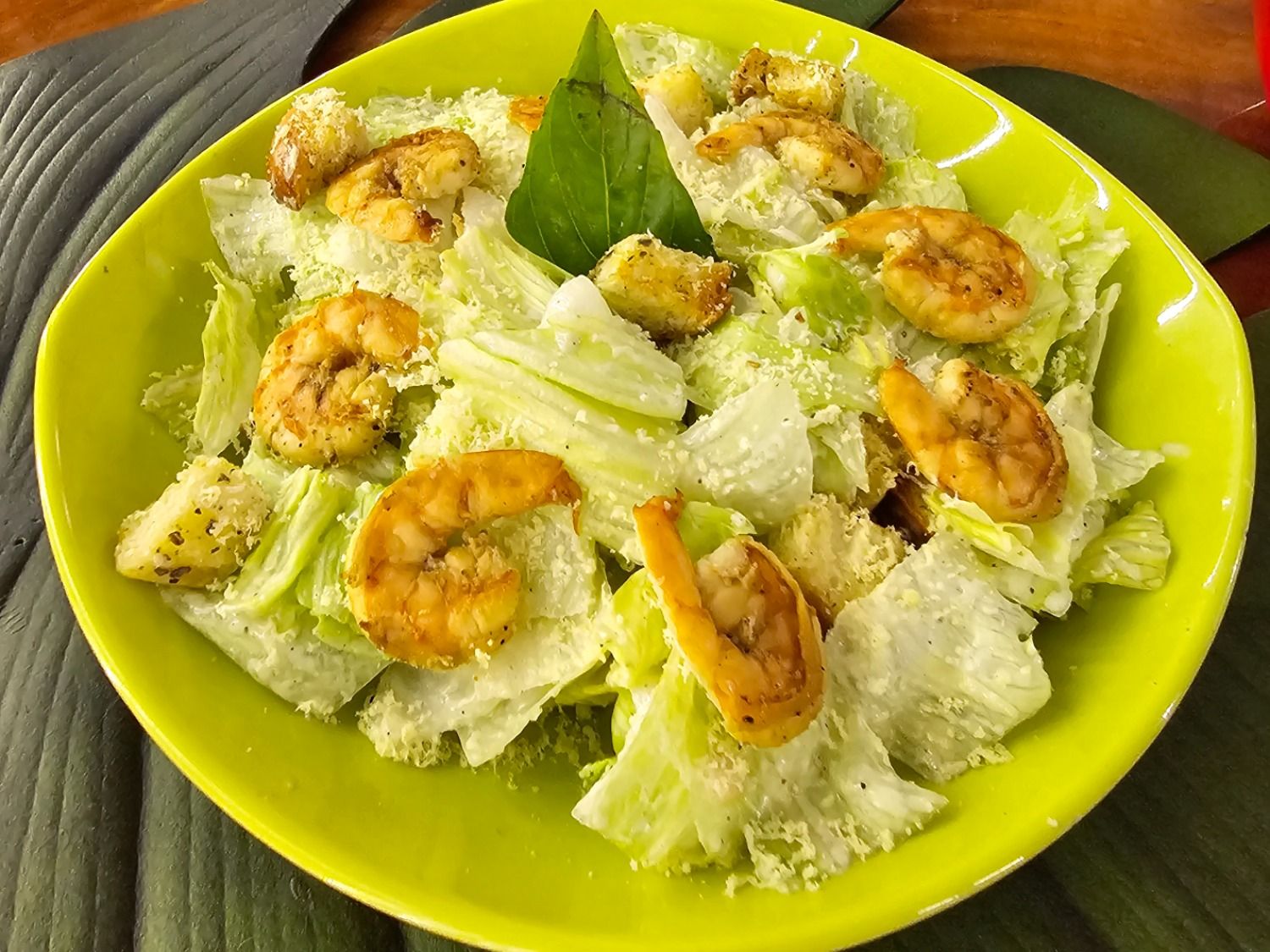 Shrimp Caesar Salad