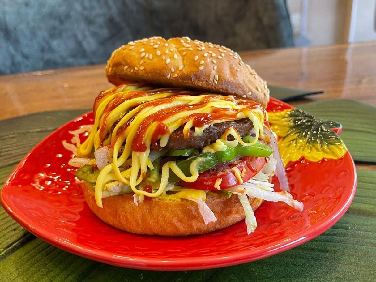 Beef Burger With Cheese