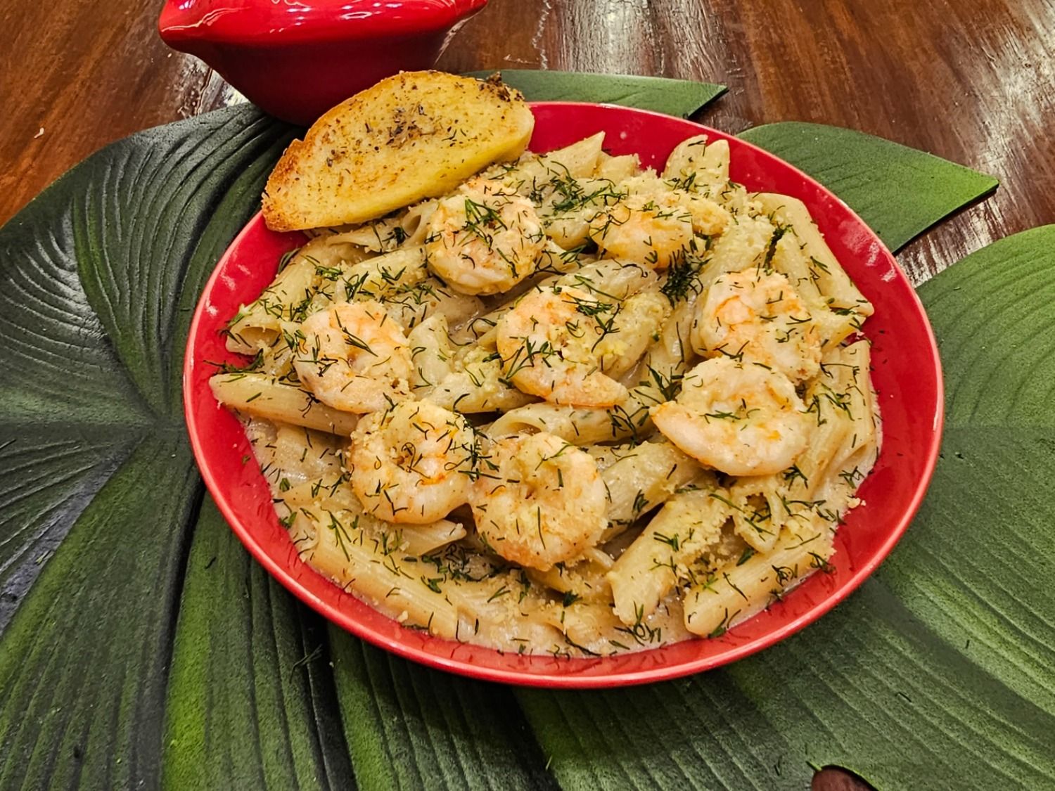 Shrimp Bag Pasta