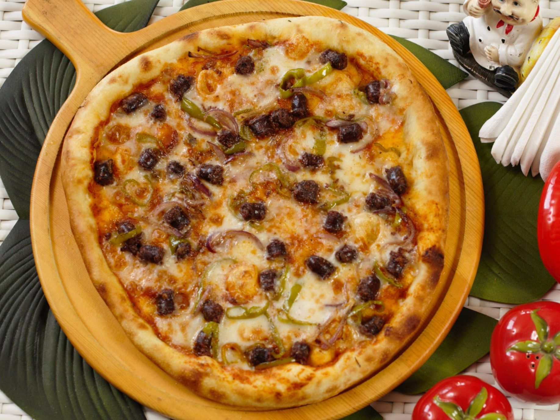 Sausage Pizza