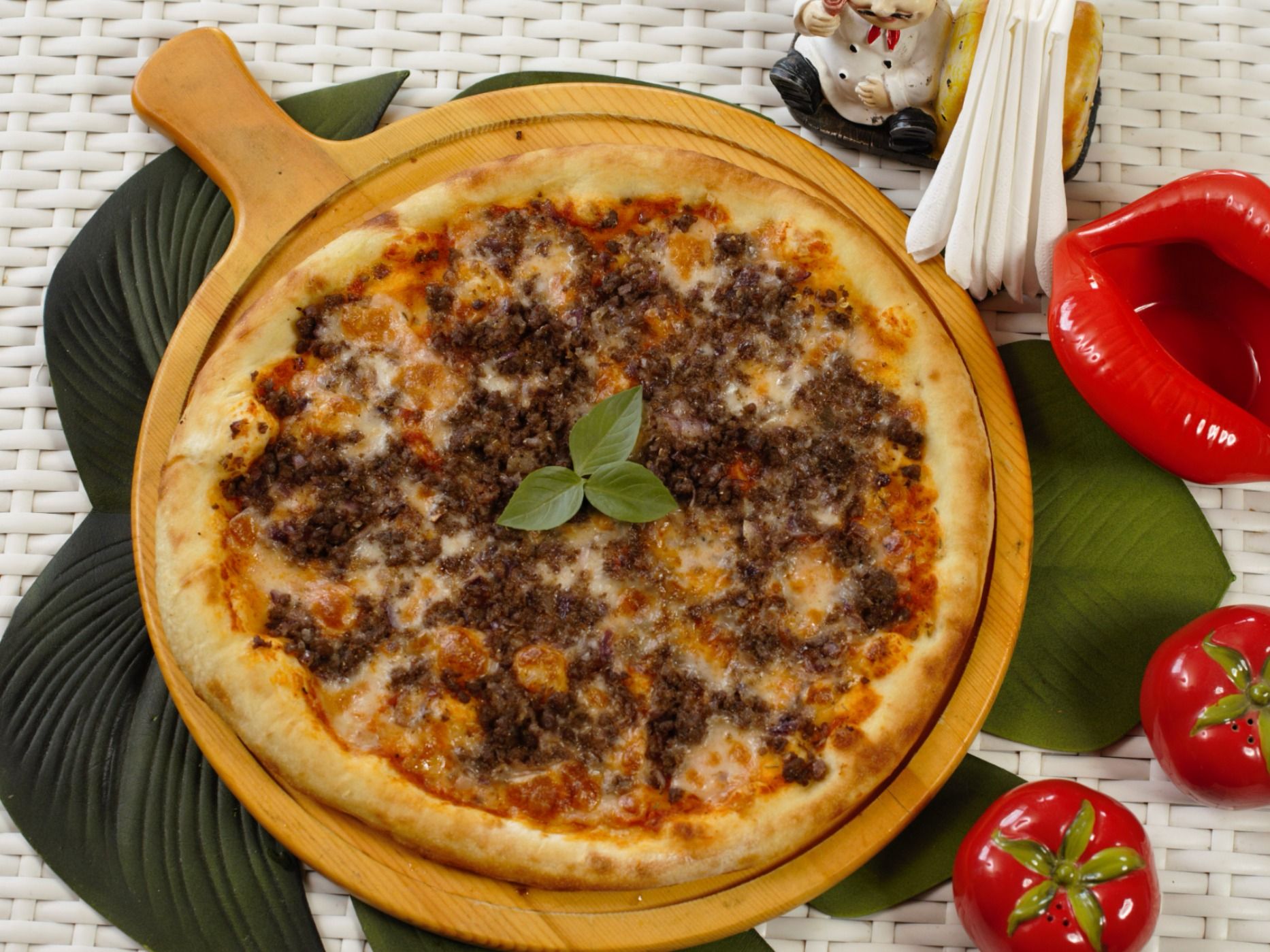 Minced Beef Pizza