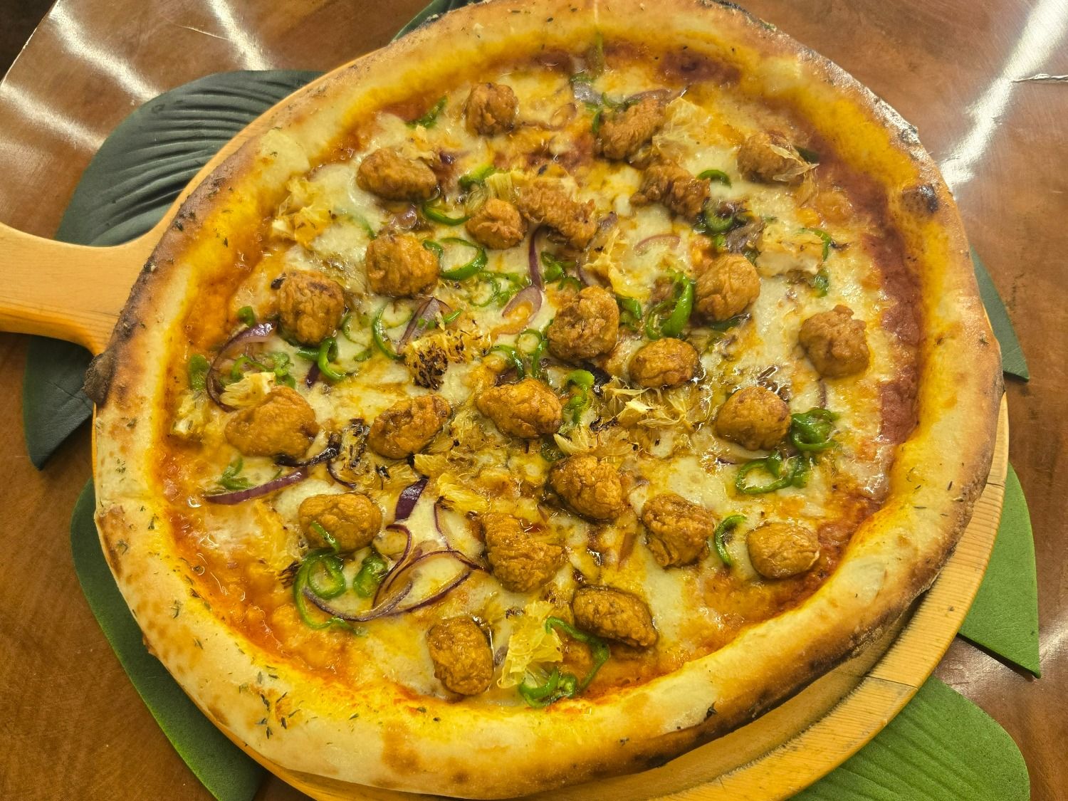 Orange Chicken Pizza