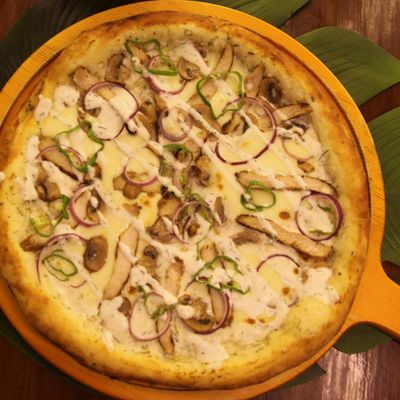 Chicken Ranch Pizza