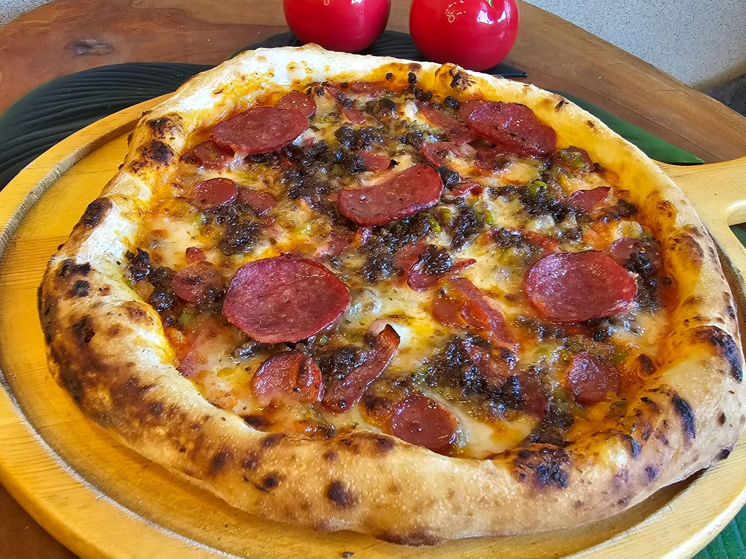 All Meats Pizza