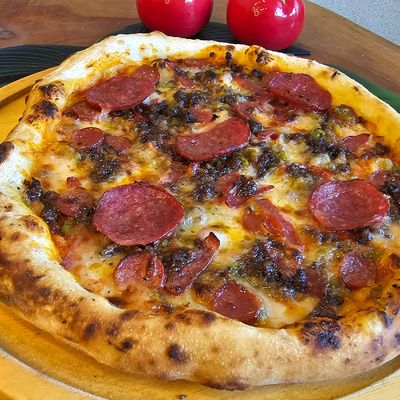 All Meats Pizza