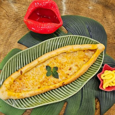 Turkish Pide Margherita