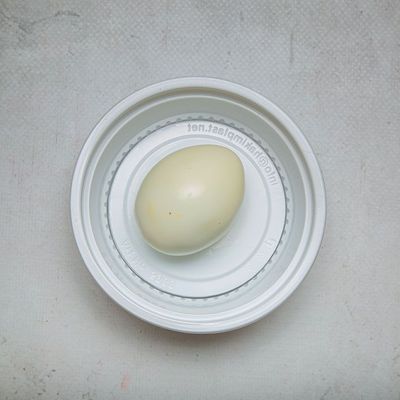 A boiled egg