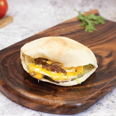 Foul with Eggs sandwich