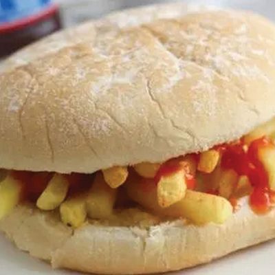 Potato Ketchup Sandwich