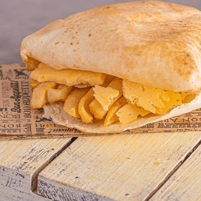 Potatoes with Roumi Cheese Sandwich