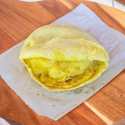 Mashed on Eggs Sandwich