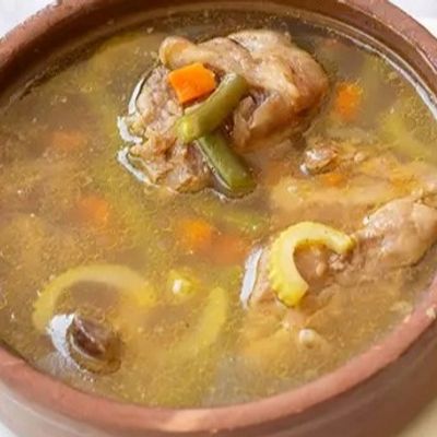 Meat Vegetables Soup