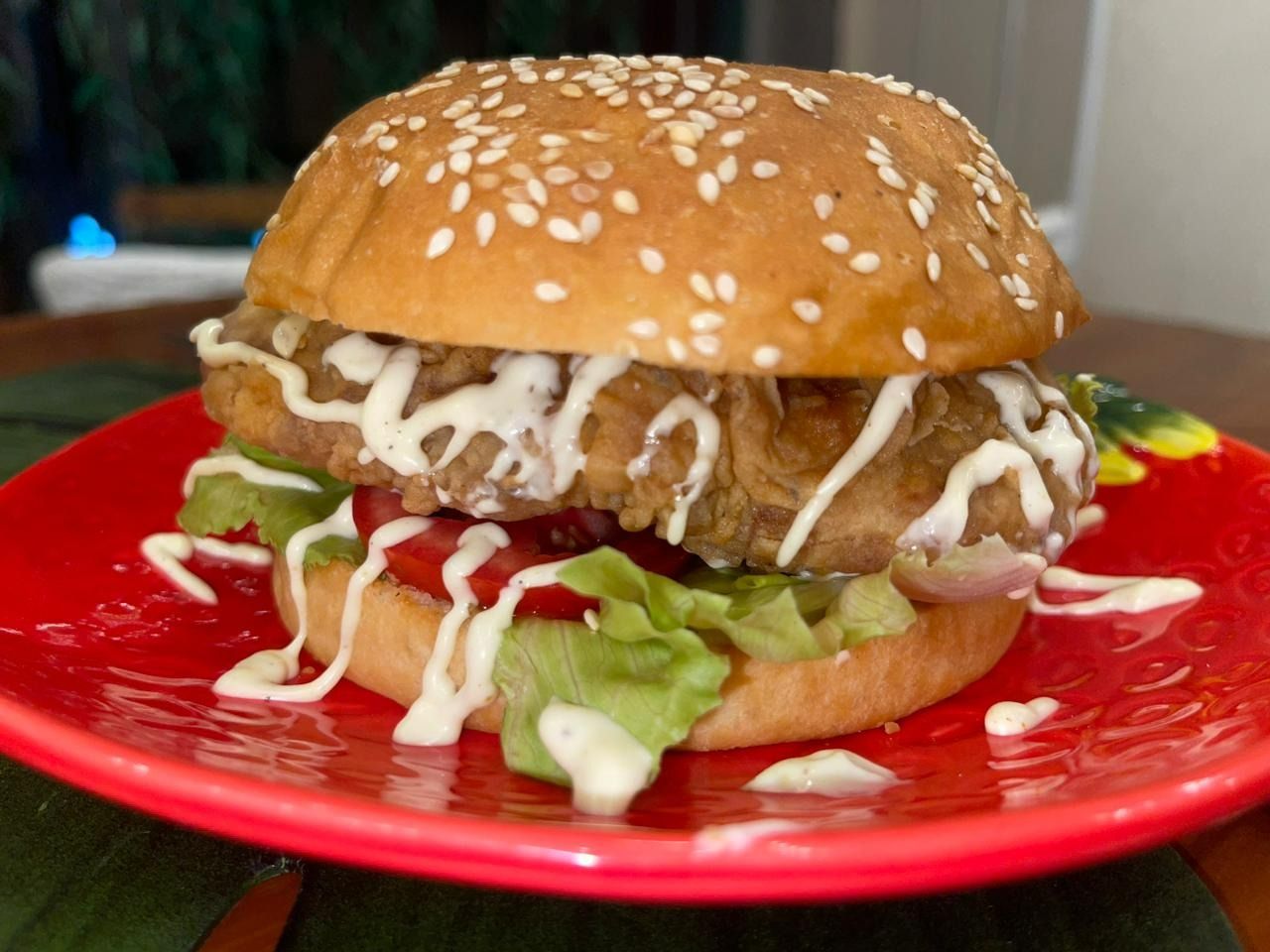 Crunchy Chicken Burger