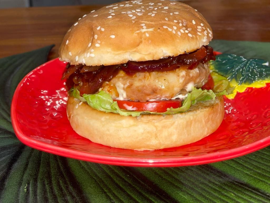 Crispy BBQ Chicken Burger