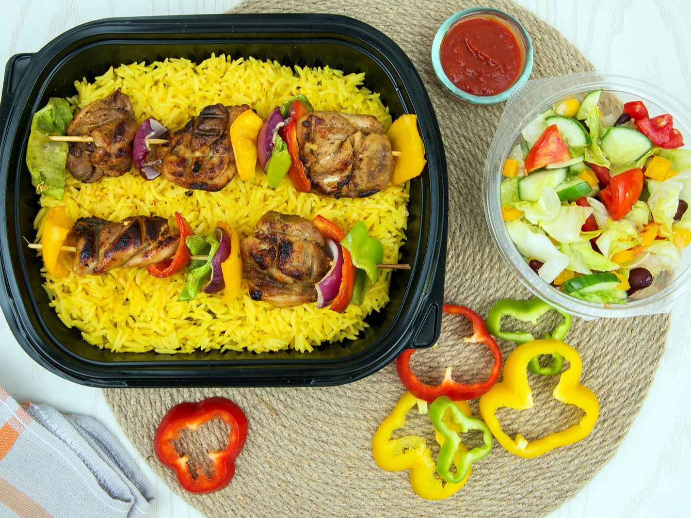 Shish Tawook Meal