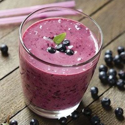 Blueberry Milkshake