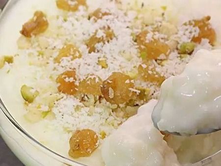 Rice Pudding With Nuts