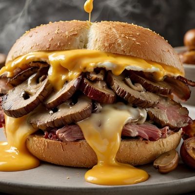 Mushroom Ranch Burger