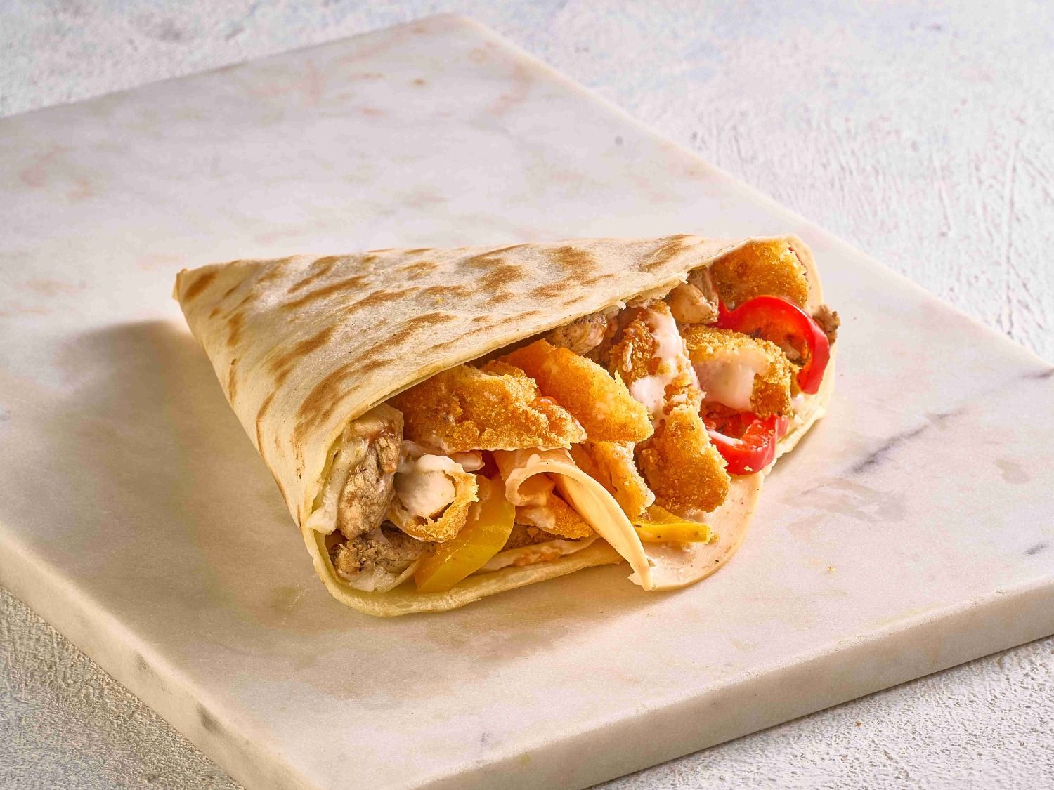 Mix Chicken Crepe