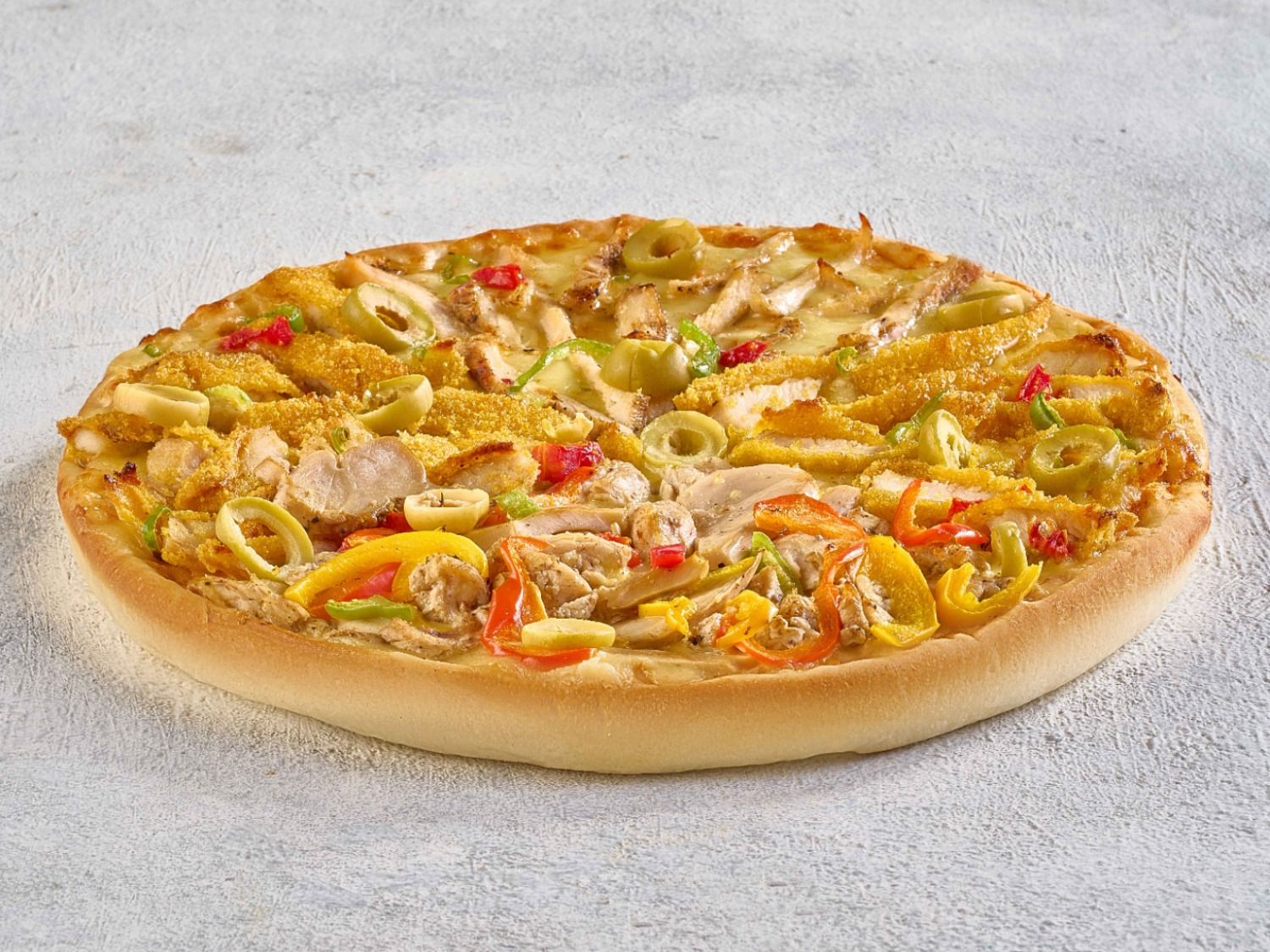 Chicken Four Seasons Pizza