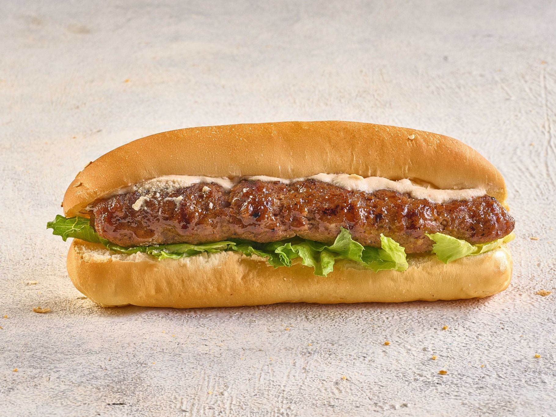Charcoal Grilled Kofta Sandwich