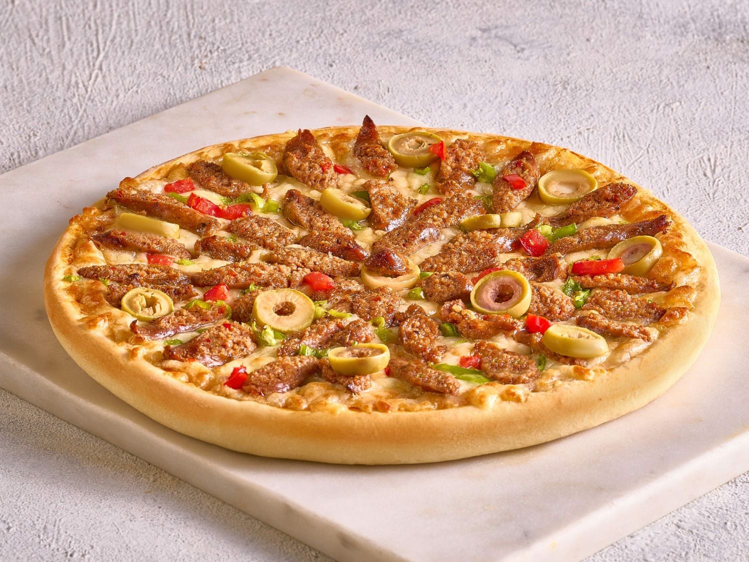 Baladi Sausage Pizza