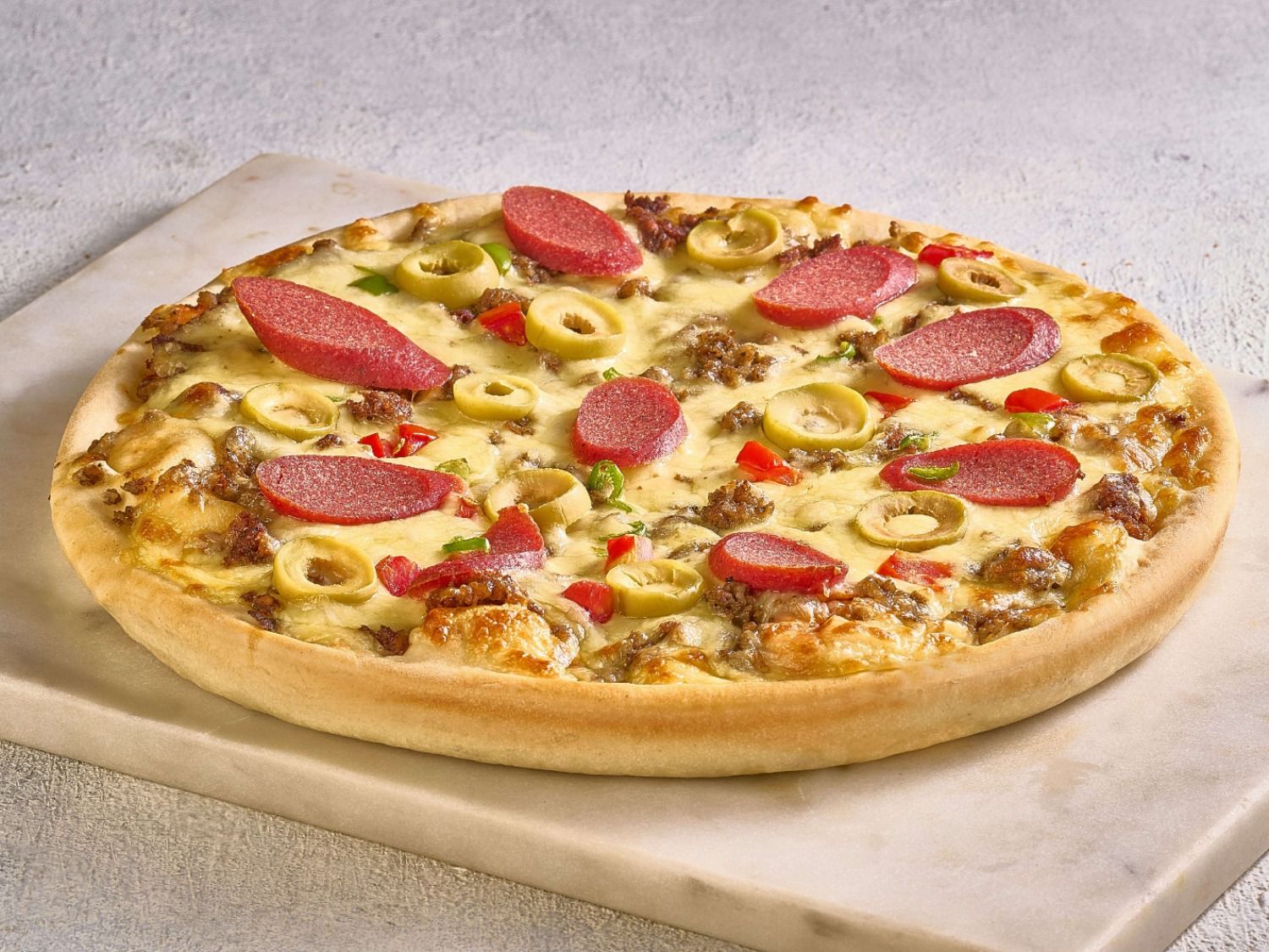 Meat Cocktail Pizza