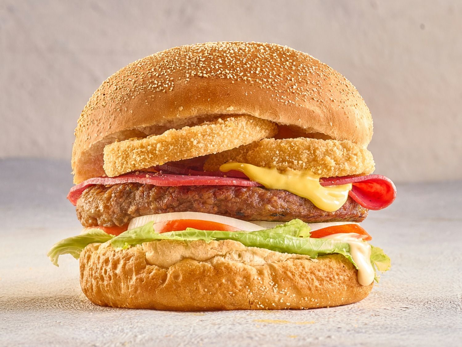 Beef Bacon Burger