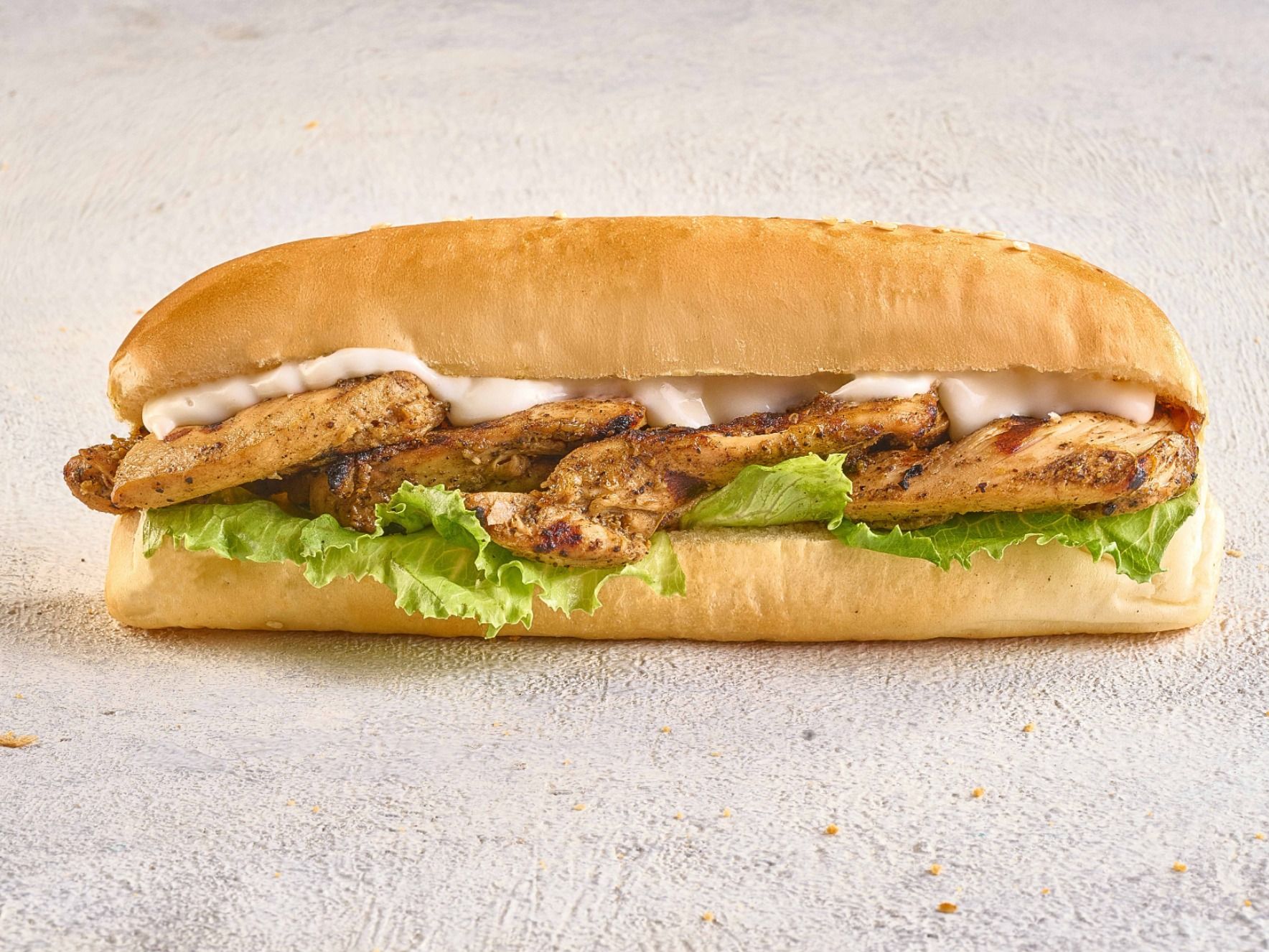 Charcoal Grilled Shish Tawook Sandwich