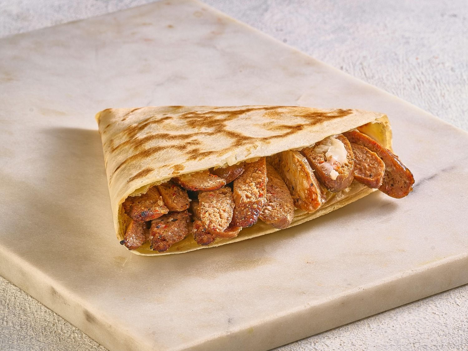 Baladi Sausage Crepe Charcoal