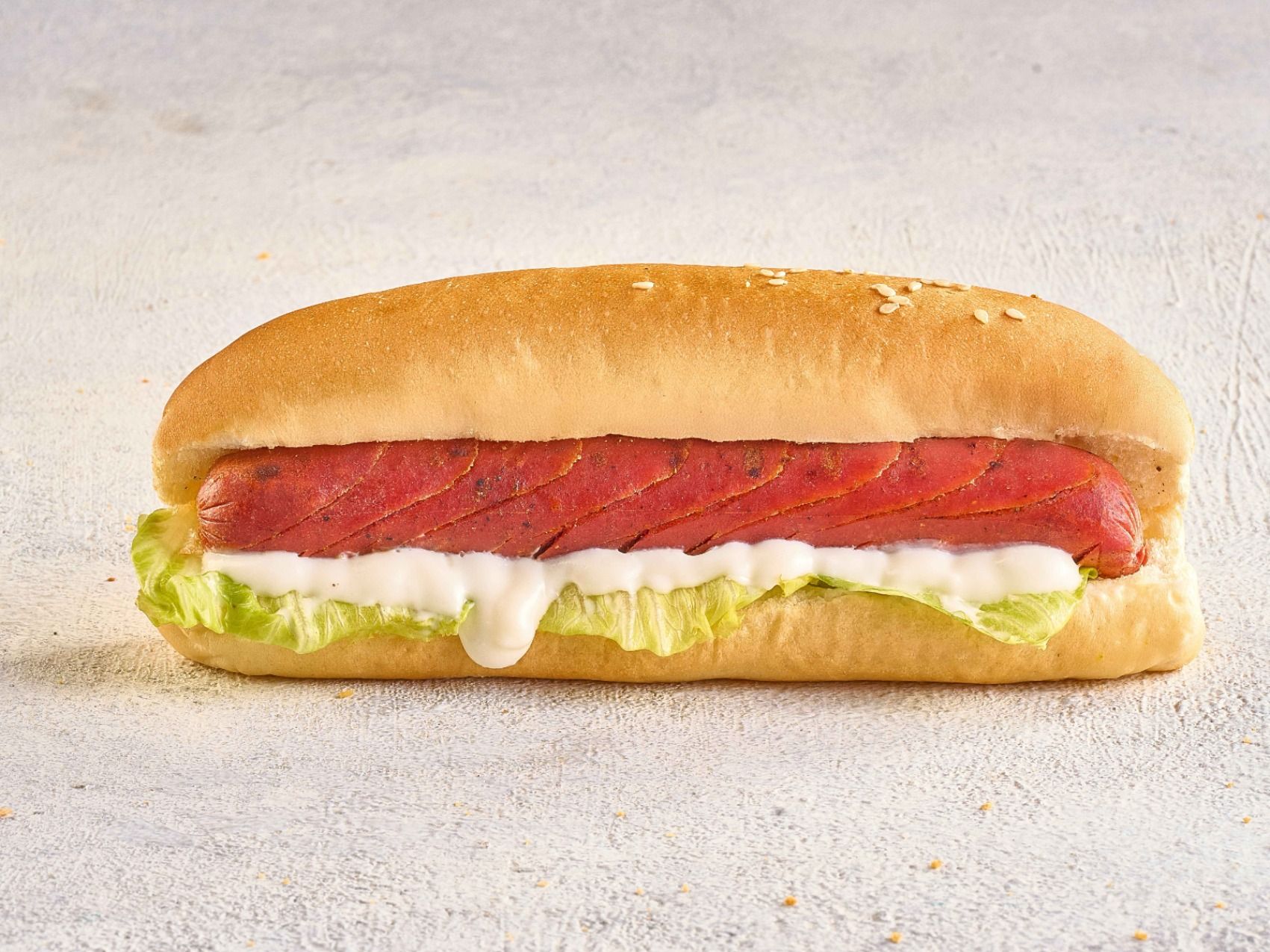 Charcoal Grilled Sausage Sandwich