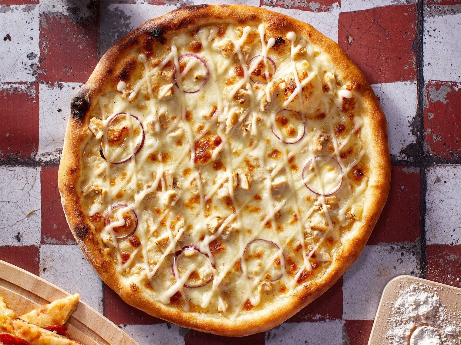 Chicken Ranch Pizza