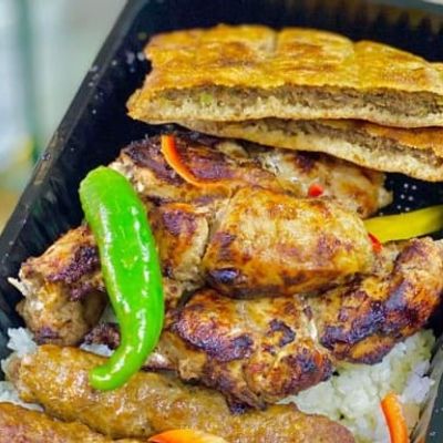Chicken With Kofta And Hawawshi Meal