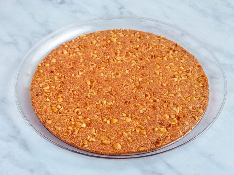 Basbousa With Hazelnut