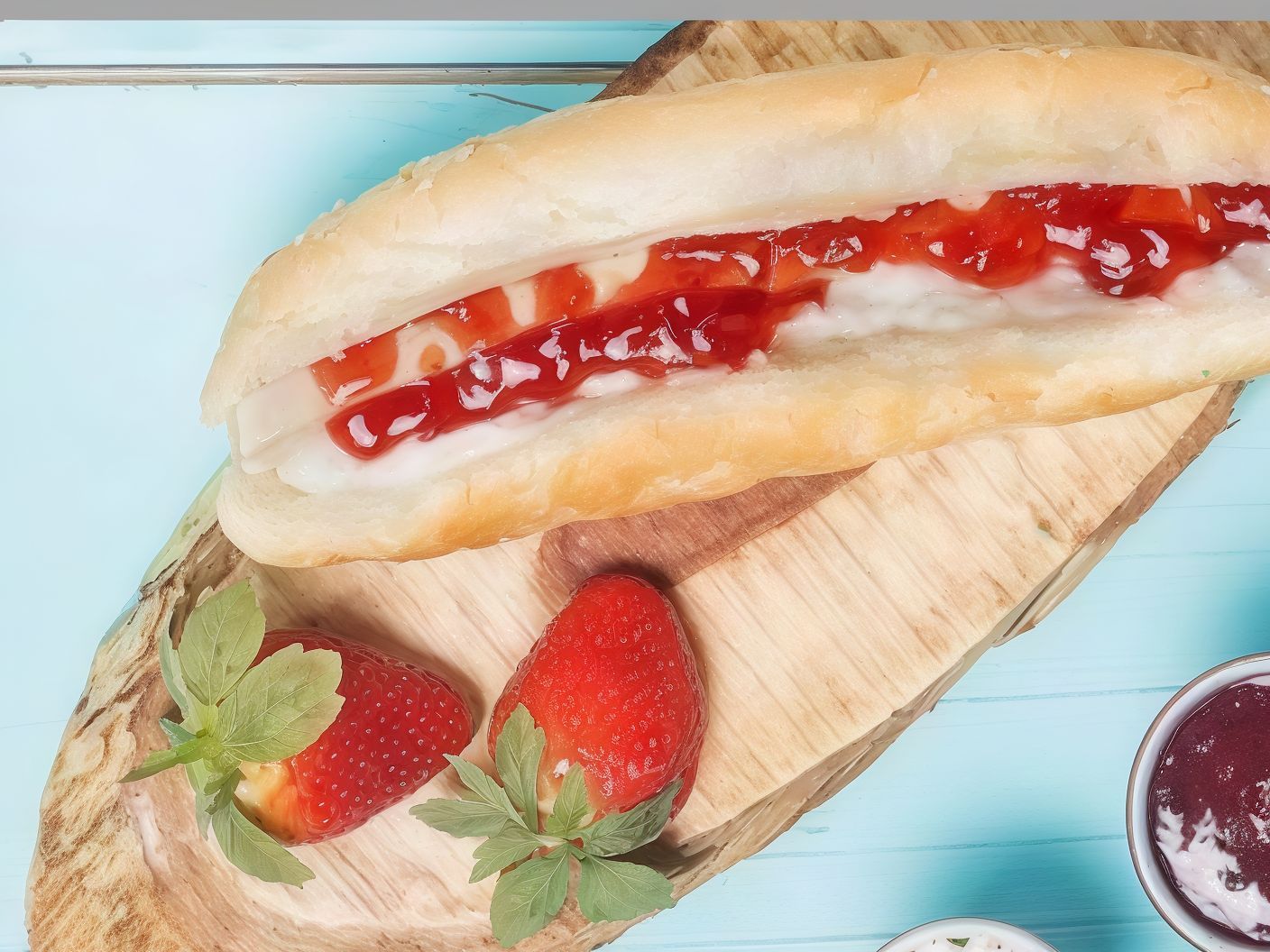 Jam With Qeshta Sandwich