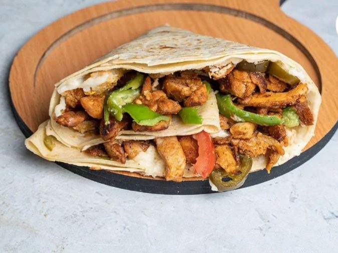 Chicken Shawerma Crepe