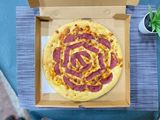 Creamy Potato Pastrami Pizza