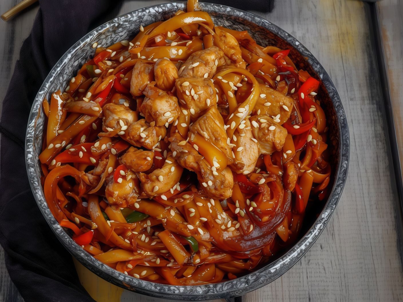 Chicken Noodles