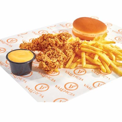 3 pieces of chicken strips