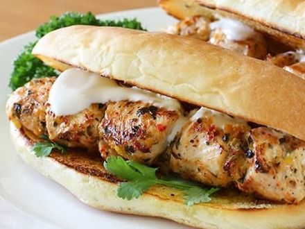 Shish Tawook Sandwich