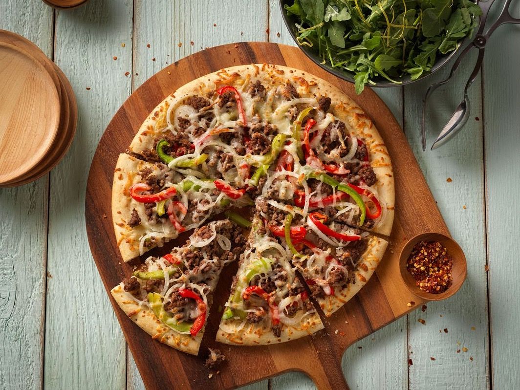 Minced Beef Pizza