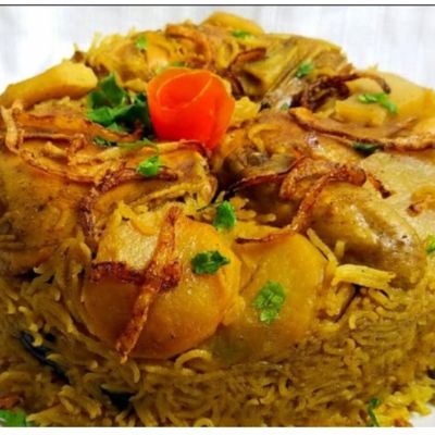 مقلوبة فلسطينية ربع صدر دجاج
