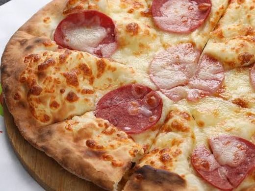 Salami And Cheese Manoushe