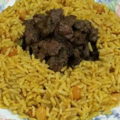 Basmati Rice With Liver
